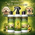 thumbnail image 4 of Coconut Coast Dog Shampoo, Conditioner & Detangler Set – Dog Grooming Kit with Light Coconut Scent, Moisturizing & De-Matting for All Coat Types, 4 of 7