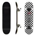 thumbnail image 4 of Patineta Profesional Skateboard De Madera Con Lija Iciqlo Ruedas Blanco Rulemanes Plata, 4 of 4
