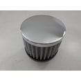 thumbnail image 3 of Racing Power R9308 3 in. Steel Push-In Open Filter Breather, Chrome, 3 of 4