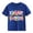 Blue, variant on First Day Kindergarten Back to School Tee for Kids Pastel Bubble Letter Graphic Print T-shirt Summer Short Sleeve School Tops