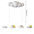 thumbnail image 1 of Decoración de arcoíris de nubes, resina de curiosidad diaria decorativa para patio, decoración práctica de resina, decoración de curiosidad diaria, grado profesional, 1 of 8