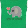 thumbnail image 4 of Inktastic Loved by Grandma Cute Grandchild Boys or Girls Baby Bodysuit, 4 of 5