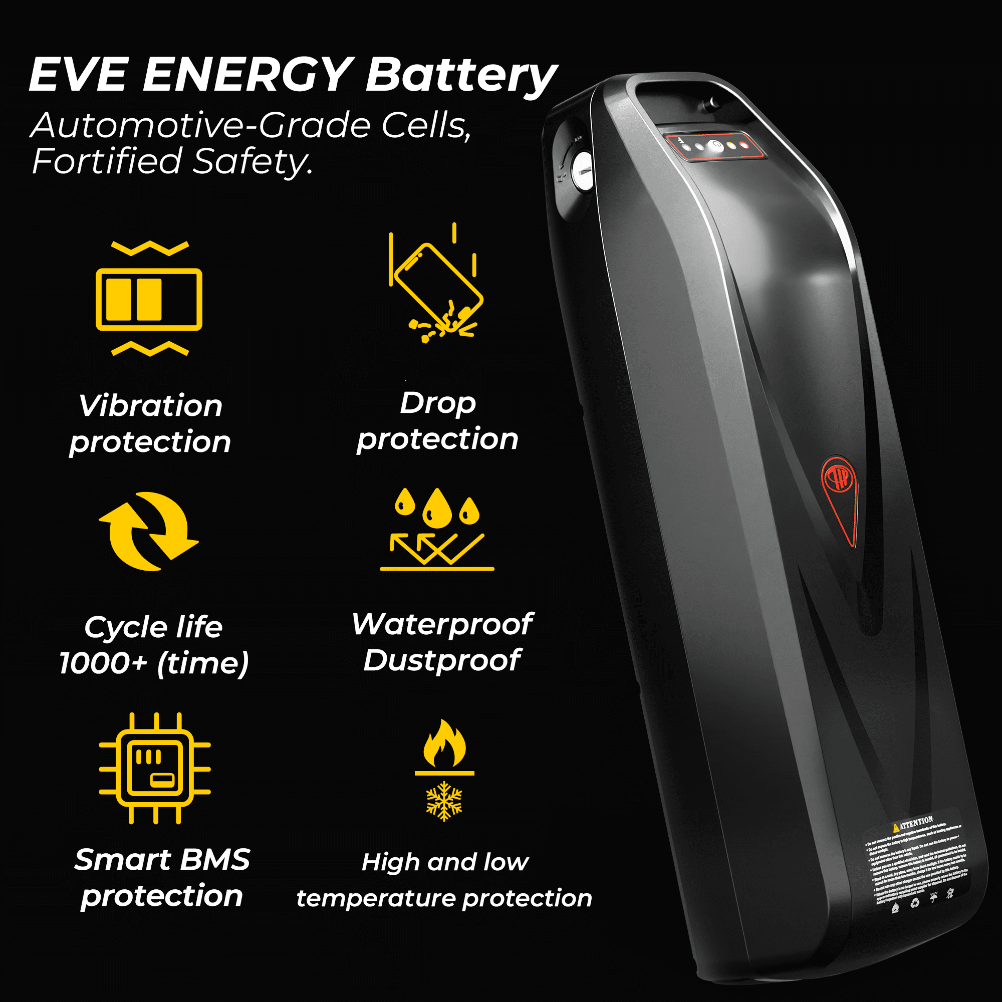 Skeri Ebike Battery, 48V 15.6Ah Lithium-ion Pedelec Battery, Detachable Battery for 500W Electric Bike Bicycles Folding Bike Mountain Bike Motor