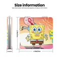 thumbnail image 3 of Pofeuu SpongeBob SquarePants for Portable Pocket Makeup Mirror PU Cover Compact Travel Mirror with Normal and Magnifying Double Sided Glass-Round Shape-Square, 3 of 9