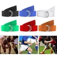 thumbnail image 1 of LJNYFDC Adjustable Waist Training Belt Web Football Belt Long Belt with D Ring Quick Release Outdoor Sports Training Multifunctional Belt Essential for Rugby and Training Sessions, 1 of 5
