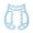 Blue, variant on Circular Leg Clamp Massage Roller Muscle Sculpting EVA PP Material Adjustable Fit for Athletes Home Use