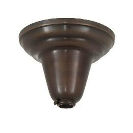 B&P Lamp® Antique Bronze Fixture Canopy, 5 1/4" diameter