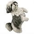 thumbnail image 2 of Sandicast "Small Size" Sitting Pretty Silver & White Shih Tzu Dog Sculpture, 2 of 2