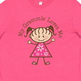 thumbnail image 4 of Inktastic My Grammie Loves Me Youth T-Shirt, 4 of 5