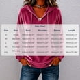 thumbnail image 3 of Iroehba Hoodies for Women Solid Hooded Drawstring Pocket Drop Shoulder Regular Cut Pullover, Soft Casual Versatile Daily Outfit, 3 of 5
