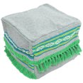 thumbnail image 1 of OUNONA Detachable Washable Cover Foot Rest Stool Assorted Color Folding Indoor Home 1Pcs, 1 of 8