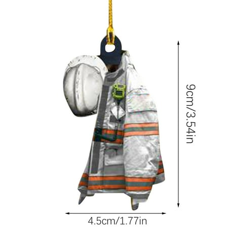 

ZTTD Personalized 2022 2022 Firemen Pendant Decoration Decoration DIY Christmas Pendant Christmas A