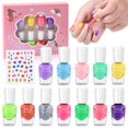 thumbnail image 1 of Set de esmaltes de uñas ETYJO Kids 12 Rainbow Colors 3-12 años, 1 of 7