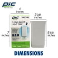 thumbnail image 6 of PIC Plug-in Flying Insect Trap for Indoor Use, Attracts & Traps House Flies, Fruit Flies, and Gnats - Starter Kit (1 Plug-In Base + 2 Cartridges), 6 of 10