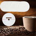 thumbnail image 2 of 400Pcs Unbleached Percolator Coffee Filters, 3.75In Disposable Coffee Paper Filter, Disc Coffee Filters White, 2 of 6