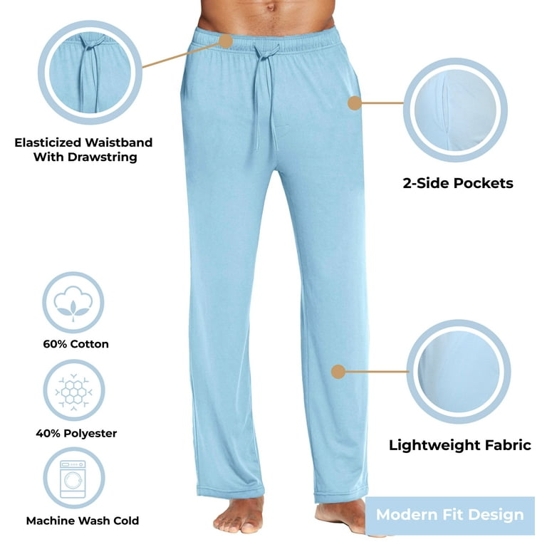Galaxy by Harvic Men Classic Lounge Male Pants (Sizes, S-3XL