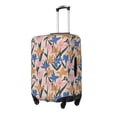 thumbnail image 2 of Kdxio Lilies Flowers Pattern Luggage Cover for Travel,Elastic and Durable,Fits 18-32 Inch,-No luggage included, 2 of 8