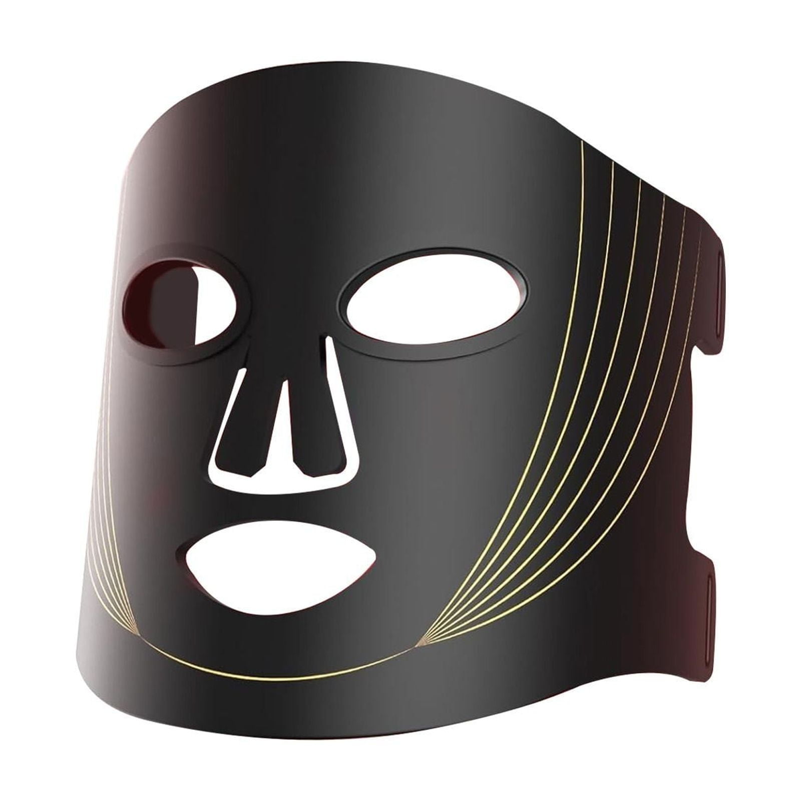 Red Light Therapy for Face, 3 Modes Portable Led Face Mask Light Therapy with Remote, Near-Infrared 850 Red Light Therapy Mask with Timing Function, Red Light Therapy at Home 180 LED Beads(Black)