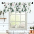 thumbnail image 6 of 100Fens Christmas Forest Short Curtains Kitchen Sunshade Curtains Partition Curtains Small Curtains Single Piece, 6 of 7