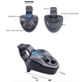 EKKIMIMI Smart Fish Alarm Fishing Alarm Fishing Pole Bells Clip On