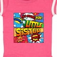 thumbnail image 4 of Inktastic Little Sister Comic Book Girls Baby Bodysuit, 4 of 5