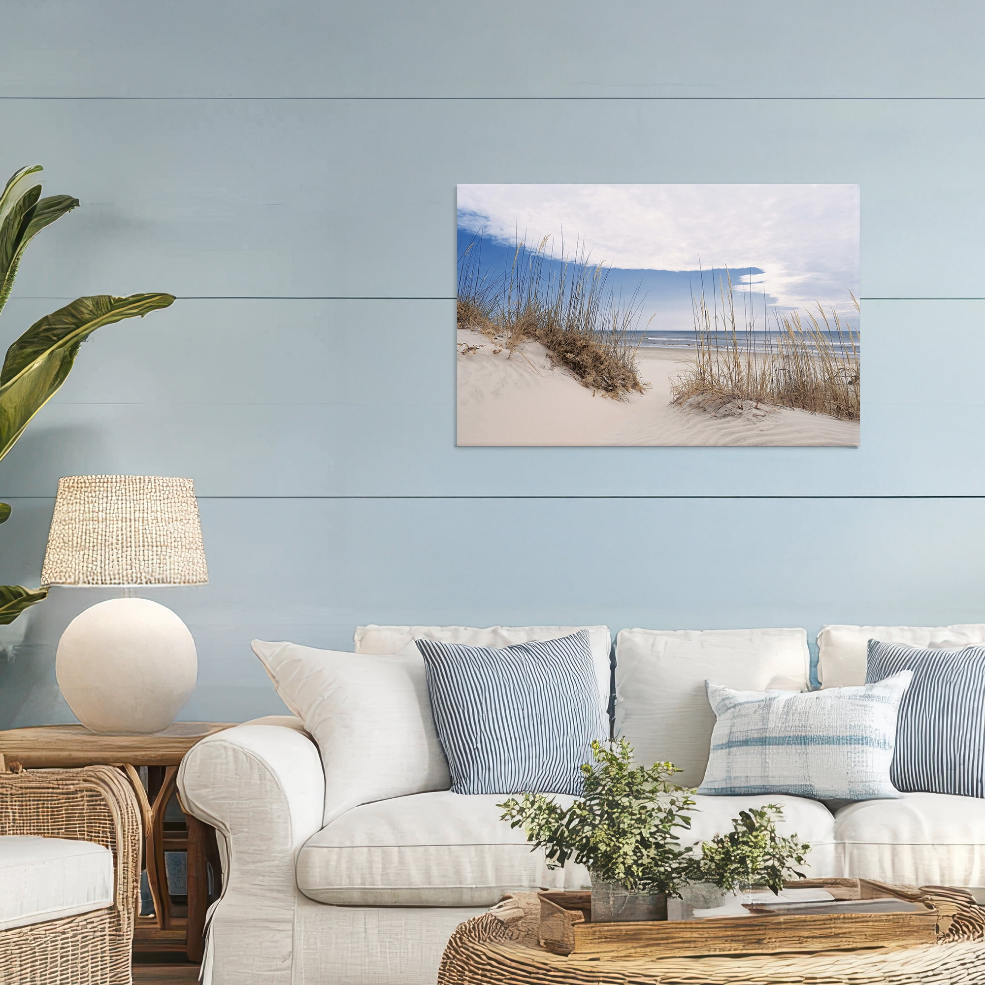 Stupell Industries Sea Oats Along Sandy Dunes Canvas Wall Art, design by Natalie Carpentieri
