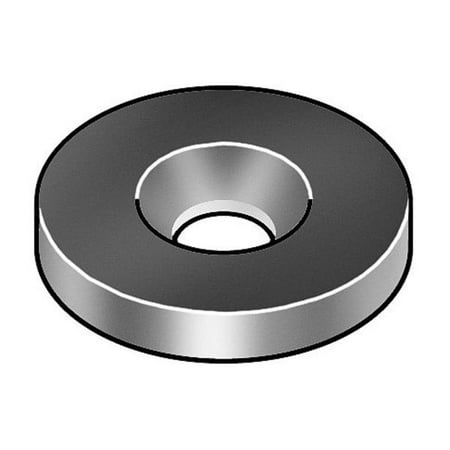 

ZoroSelect Countersunk Washer Fits Bolt Size #10 18-8 Stainless Steel Plain Finish