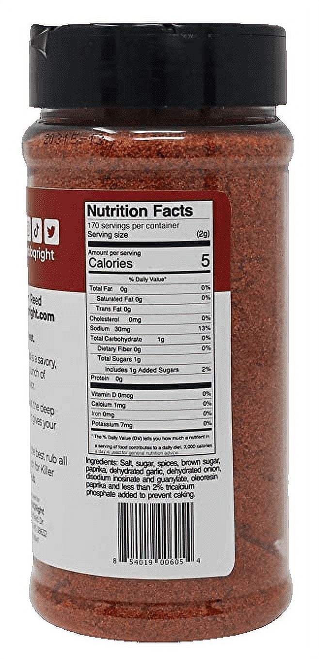 (2 pack) Killer Hogs Hot Rub 12 oz