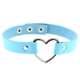 thumbnail image 2 of Xihbxyly Collar de Cadena de Cuero Punk para El Cuello, Joyería con Forma de Corazón, Cadena para Clavícula Femenina, 2 of 4