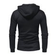 thumbnail image 5 of Vedolay Men's Hoodies Plus Size Sweatshirt Black,2XL, 5 of 5