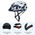 thumbnail image 5 of Casco de bicicleta de talla única para adultos, casco de bicicleta de montaña de carretera para hombres y mujeres, 5 of 5