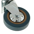 thumbnail image 3 of Rueda Giratoria de 4 Pulgadas Para Muebles de Goma Gris Sunnimix Ruedas de alta resistencia, 3 of 7