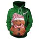 thumbnail image 1 of Sudadera con capucha de Navidad para hombre, suéter de manga larga con estampado 3D, ropa de calle con bolsillo, Unisex, 1 of 4