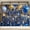 5x3FT, variant on Blue and Gold Happy Birthday Backdrop Blue Golden Balloons Birthday Photography Background Golden Confetti Birthday Party Decorations Banner Supplies Photo Booth Props