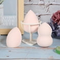 thumbnail image 4 of Yazoeia 3pcs Makeup Sponge Blending Puff Cosmetic Beauty Tool With Rack for Wet Dry Use MR318-86030, 4 of 11