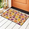 thumbnail image 3 of ZICANCN Area Rugs Doormat , Acorn Autumn Background Facecloth Non-Slip Floor Mat Rug for Living Room Kitchen Sink Area Indoor Outdoor Entrance 72"x48", 3 of 9