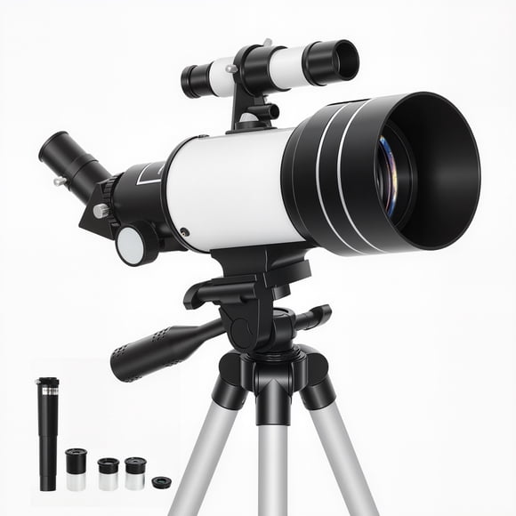 Outsunny Telescope for Adults, 70 mm Aperture 300 mm Refractor Telescope
