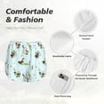 thumbnail image 4 of Balery Duck Animals Farm Pantalones cortos deportivos para mujer con forro y dos bolsillos, elásticos, para entrenamiento, gimnasio, yoga-X-Large, 4 of 7