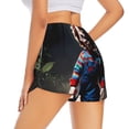 thumbnail image 2 of Saiise Chucky Print Women's Shorts Hiking Athletic Shorts Yoga Lounge Active Workout Running Shorts Casual with Pockets 2.5", 2 of 7