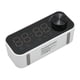 thumbnail image 4 of Altavoz Bluetooth Despertador Radio Digital Pantalla LED Subwoofer Mini Espejo Altavoz Bluetooth Despertador para Dormitorio Blanco, 4 of 12