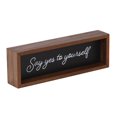 thumbnail image 3 of hometrends Say Yes to Yourself Box Top Art, 3 of 5