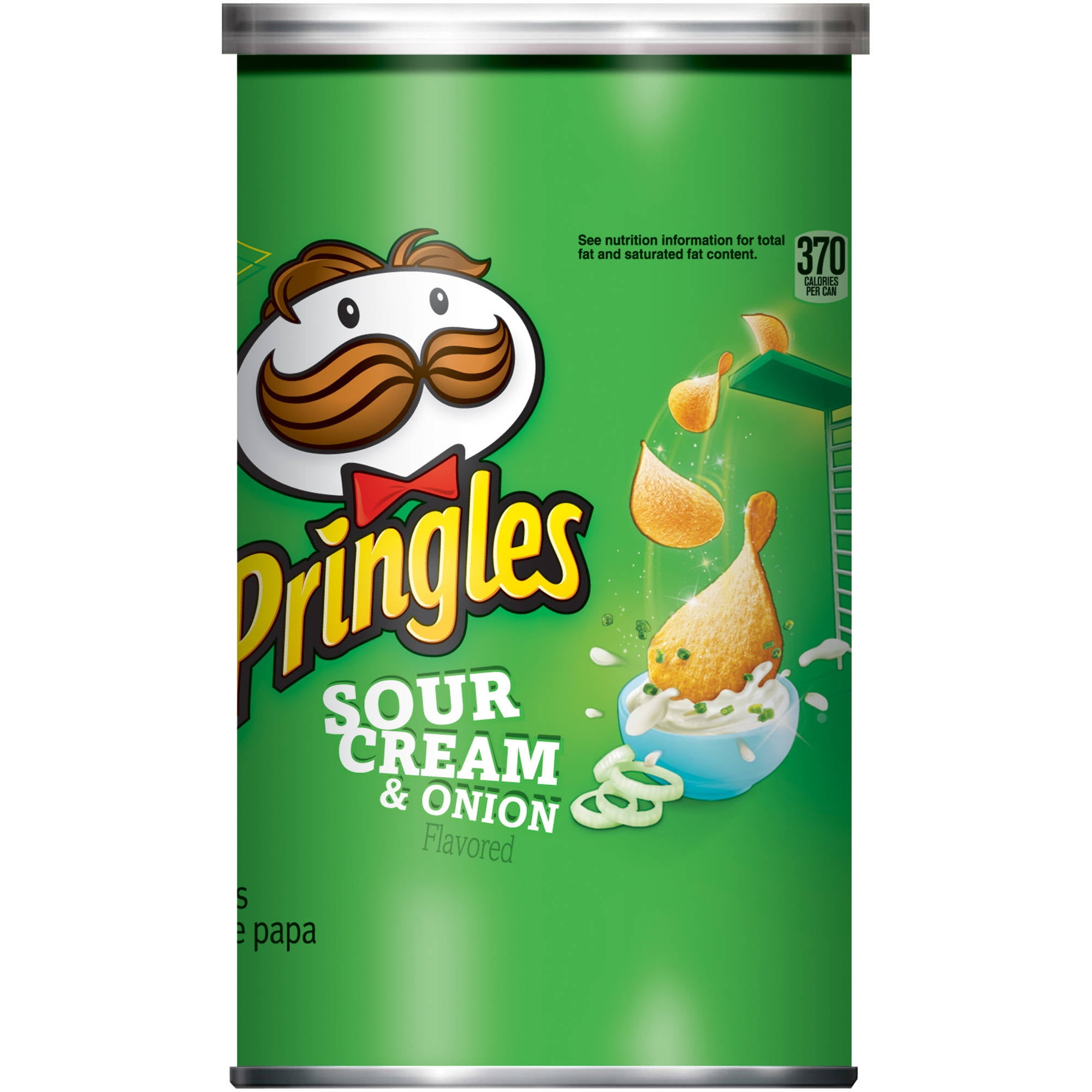 Pringles Sour Cream & Onion Flavored Potato Crisps 2.5oz