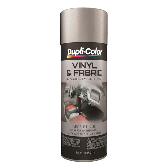 Duplicolor HVP103 Vinyl & Fabric Spray Paint Silver - 11 oz
