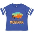 thumbnail image 3 of Inktastic Montana Gift Buffalo Silhouette Boys or Girls Toddler T-Shirt, 3 of 5