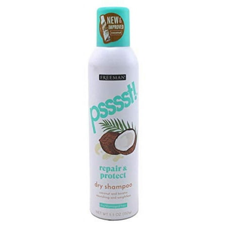 Psssst Shampoo Instant Dry Spray, Coconut Oil, 5.3 Oz