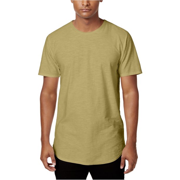 Camiseta básica Jaywalker con dobladillo extendido Hombre Verde XXL