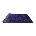 thumbnail image 2 of Ahgly Company Indoor Rectangle Abstract Purple Modern Area Rugs, 2' x 4', 2 of 4
