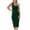 Green, variant on Women's Sleeveless Ruched Bodycon Sundress Summer Casual Midi Basic Tank Dress,Black,Women's S-XXXL
