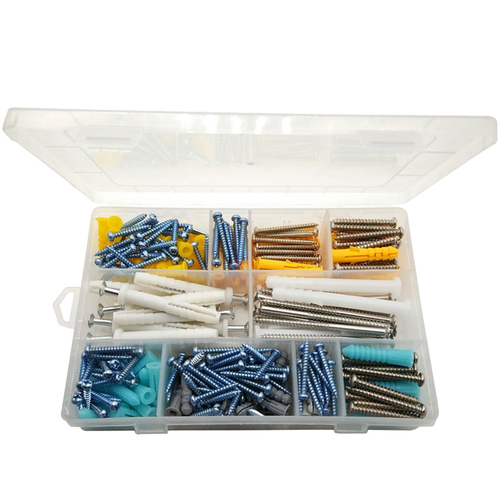 Expansion Bolt 1 Box of 300pcs Selftapping Screws Assorted Plastic