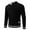 Black Sweaters for Men, variant on WAENQINLA Men's Color Block Crewneck Sweaters Baggy Ribbed Knitted Pullover Jumpers Casual Textured Sweater Tops Gray L